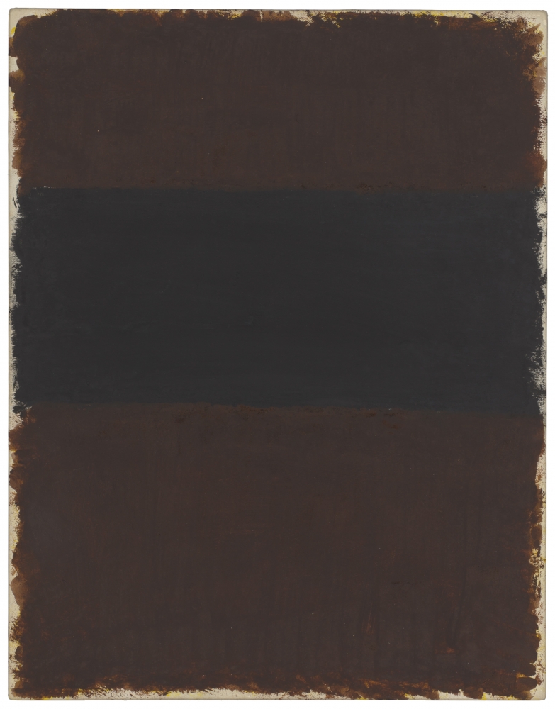 Mark Rothko&nbsp;, Untitled (Brown and Black)