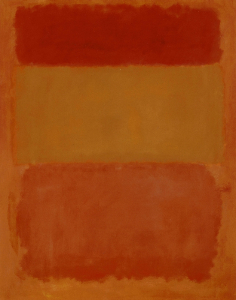 Mark Rothko, Orange, Red, Yellow