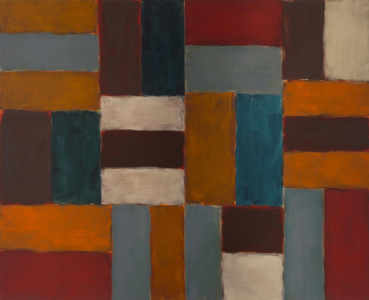 Sean Scully
Wall of Light Heat
2001
oil on linen
108 x 132 1/4 inches (274.3 x 335.9 cm)