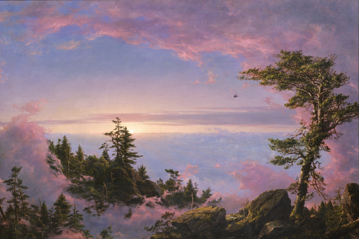 Frederic Edwin Church, Above the Clouds at Sunrise