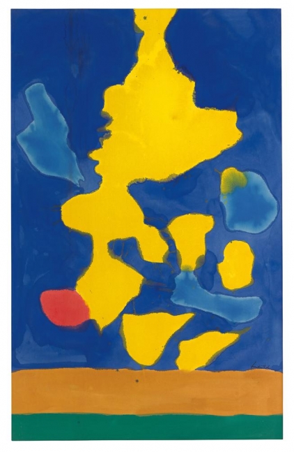 Helen Frankenthaler
Saturn Revisited
1964
acrylic on canvas
84 1/4 x 53 inches (214 x 134.6 cm)