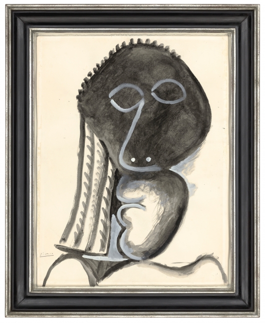 Pablo Picasso, T&ecirc;te