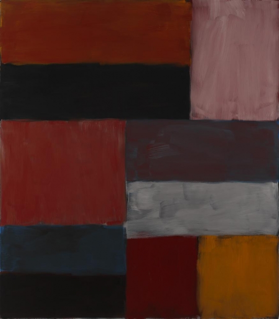 Sean Scully
Wall of Light Pink Orange
2012
oil on aluminum
85 x 75 inches (215.9 x 190.5 cm)