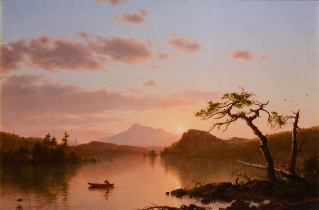 Frederic Edwin Church, New England Lake&nbsp;