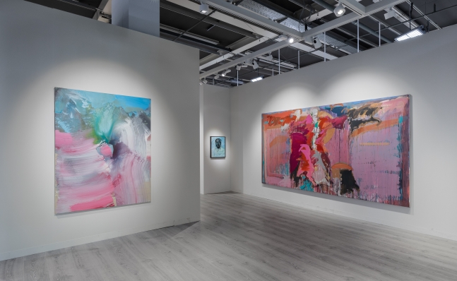 Images: Installation views of Art Basel 2022, Booth F5 at Messe Basel. Photography by Dawn Blackman.
