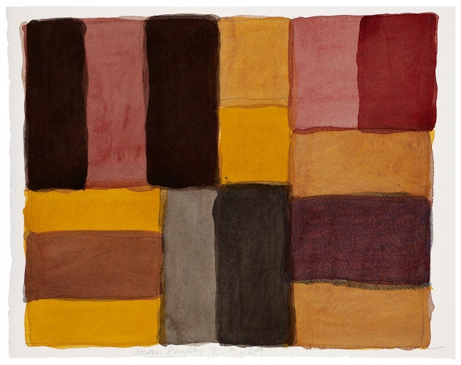 Sean Scully
2.9.09
2009
watercolor on paper
15 x 19 inches (38.1 x 48.3 cm)